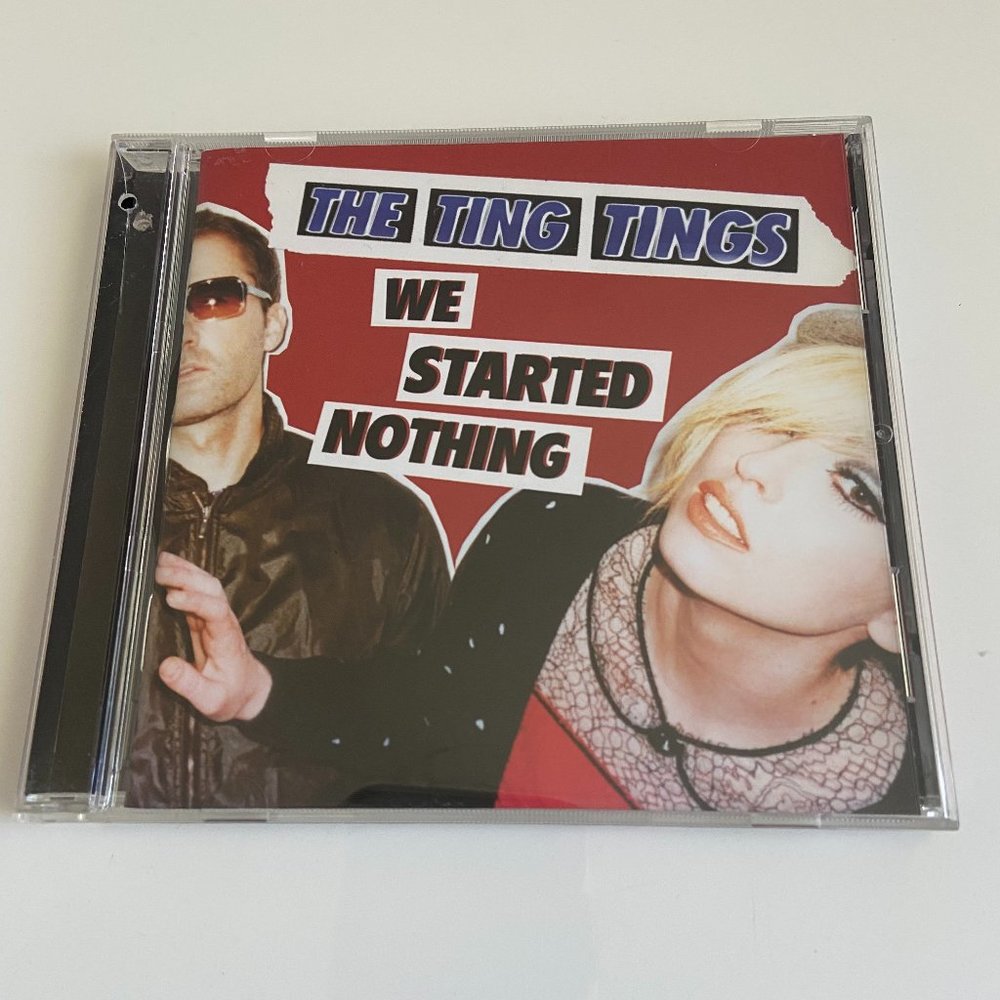 The Ting Tings We Started Nothing CD 2008 Indie Pop Rock Album Debut